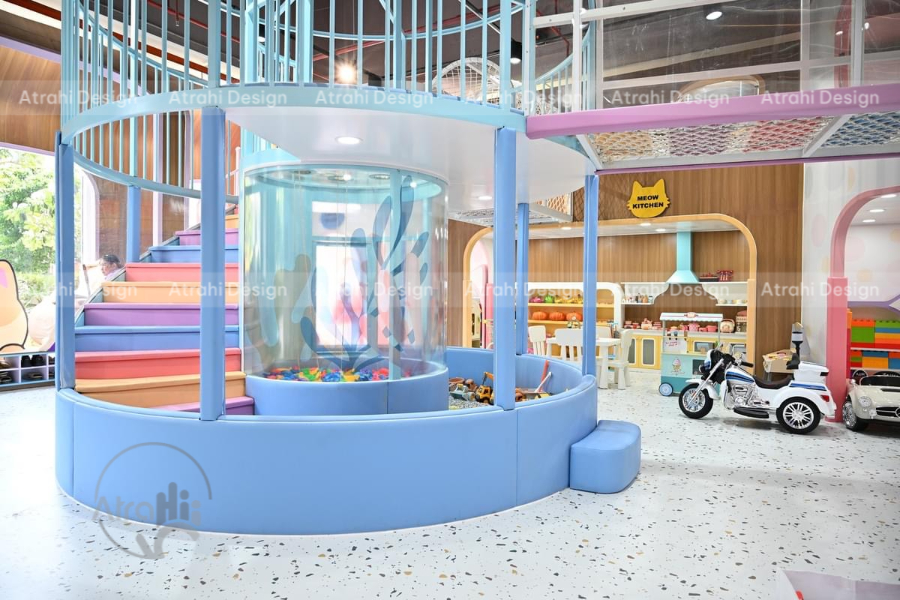 Meow Meow Kidsplay Cafe – Khu vui chơi trẻ em quận 7 02