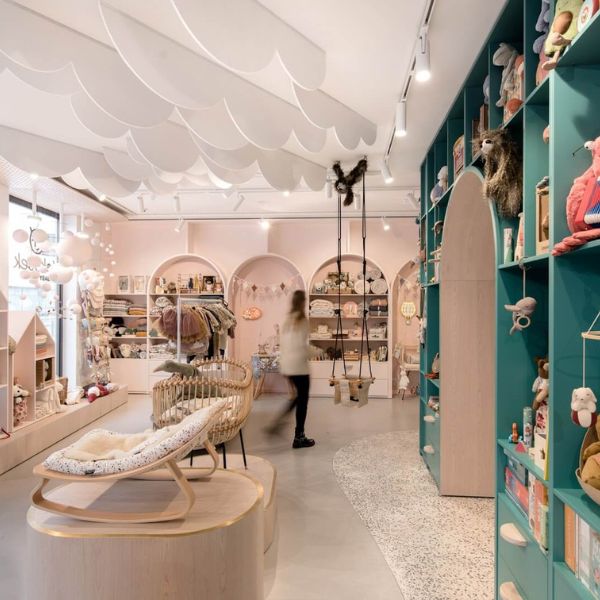 4 Bí Quyết Thiết Kế Cửa Hàng Đồ Sơ Sinh Hút Khách