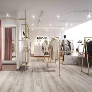 4 Bí quyết thiết kế shop quần áo phong cách Hàn Quốc 27