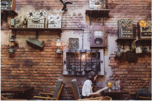 10+ Thiết kế quán trà sữa phong cách Cổ Điển 47