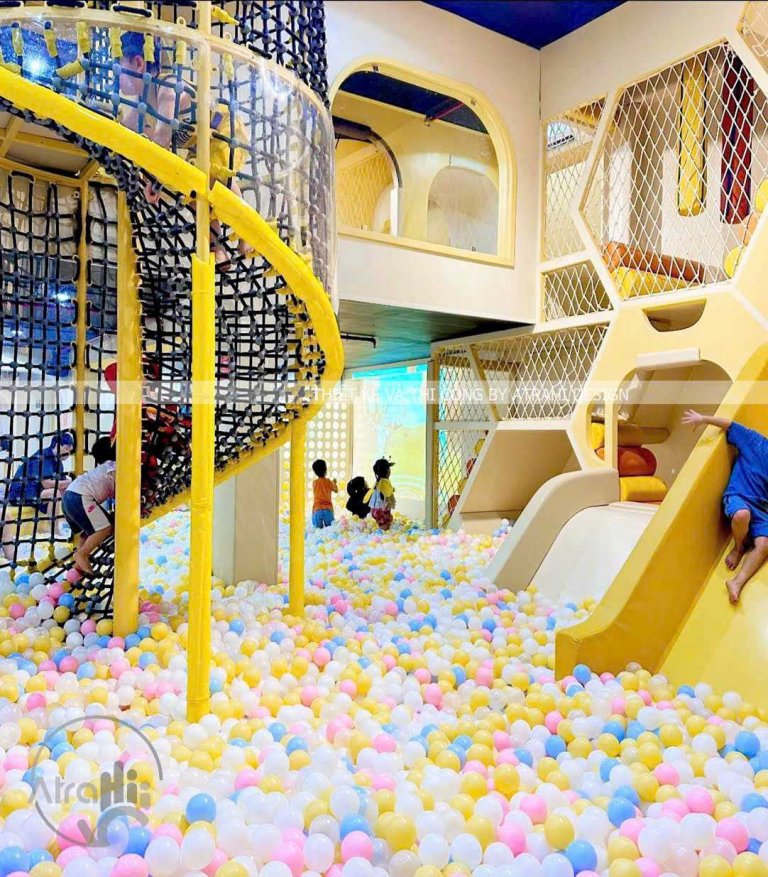 Beehive Premium Kids Cafe – Công trình khu vui chơi sáng tạo tại Quận 5 5