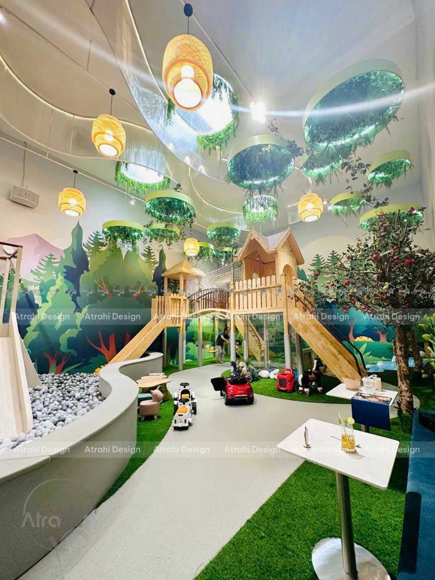 Thiết kế khu vui chơi trong nhà MikoPark Premium Kidsplay Cafe