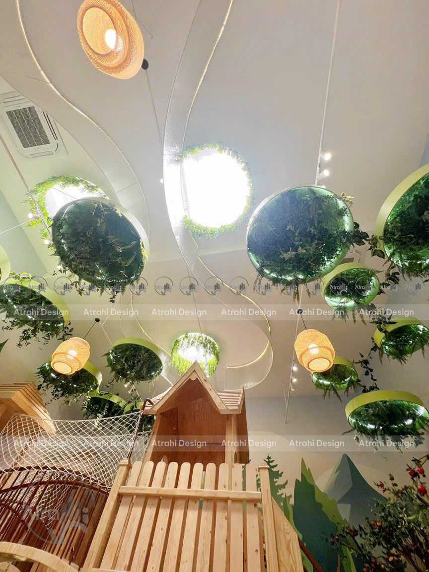 Thiết kế khu vui chơi trong nhà MikoPark Premium Kidsplay Cafe