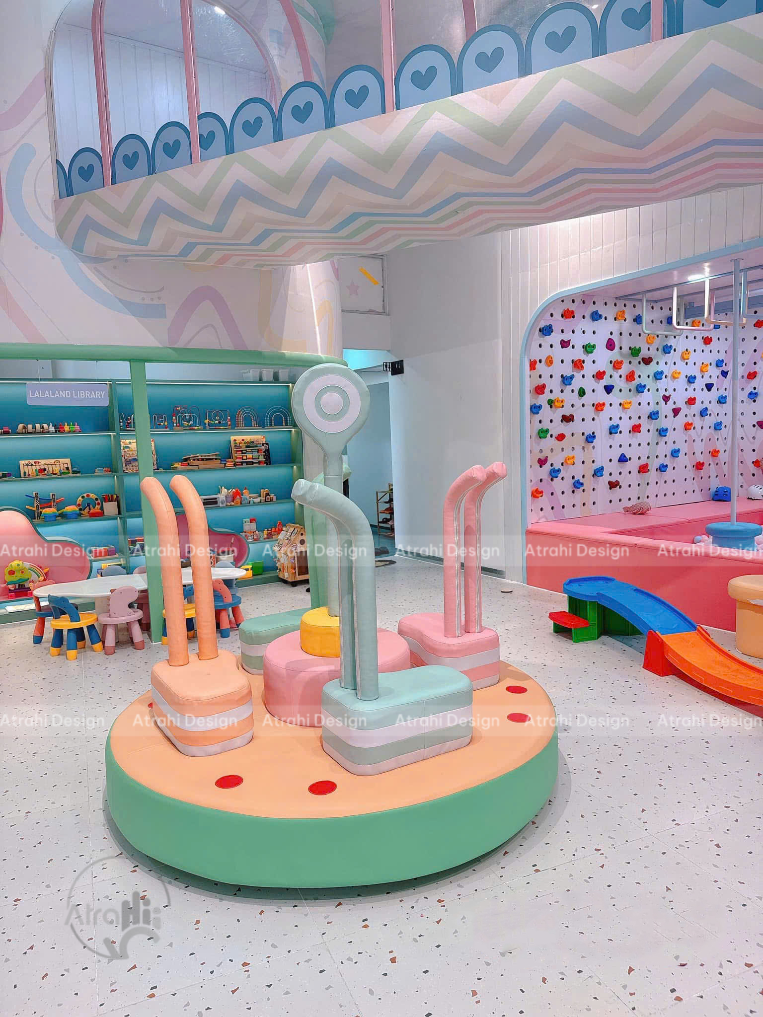 Khu Vui Chơi Kẹo Ngọt Lalaland Premium Kid Cafe – Thế Giới Sắc Màu Dành Cho Trẻ Em