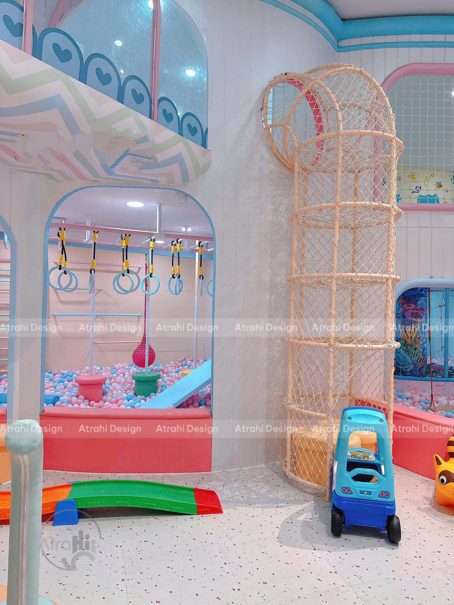 Khu Vui Chơi Kẹo Ngọt Lalaland Premium Kid Cafe – Thế Giới Sắc Màu Dành Cho Trẻ Em