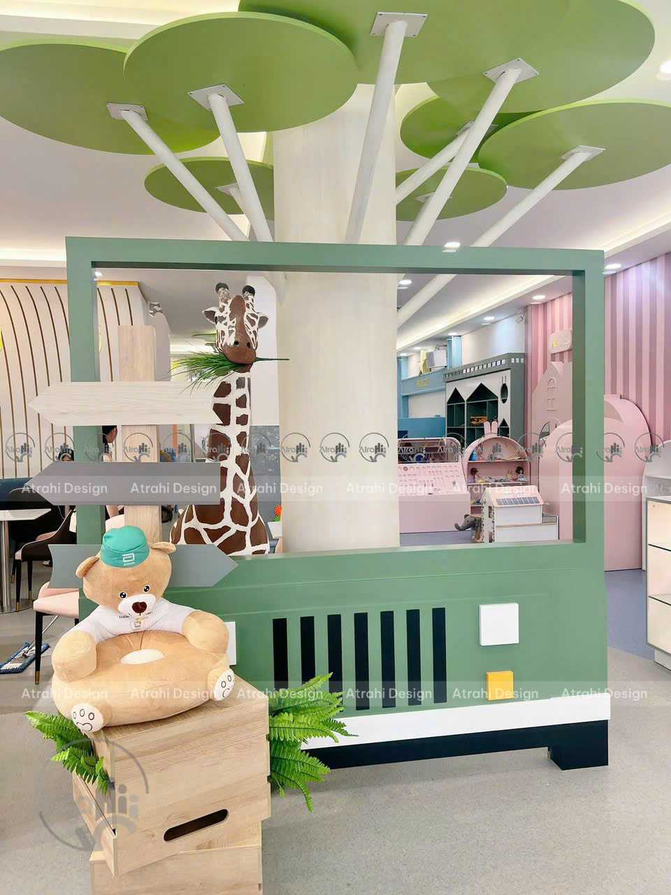 Thiết kế khu vui chơi trong nhà MikoPark Premium Kidsplay Cafe