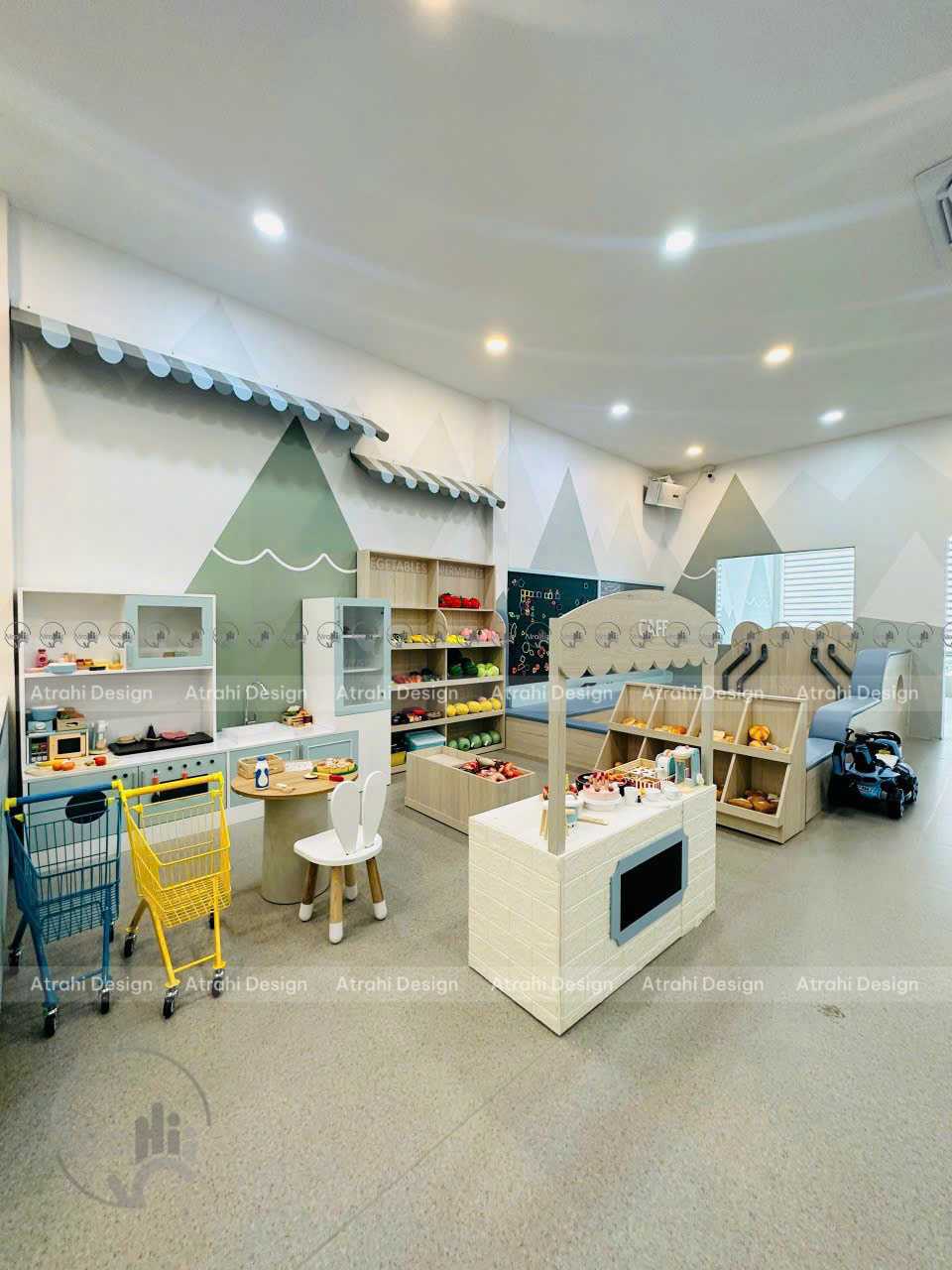 Thiết kế khu vui chơi trong nhà MikoPark Premium Kidsplay Cafe