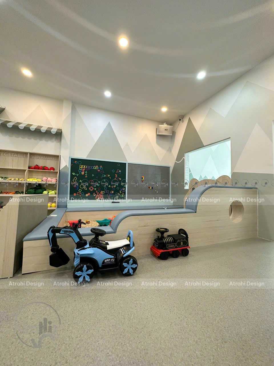 Thiết kế khu vui chơi trong nhà MikoPark Premium Kidsplay Cafe