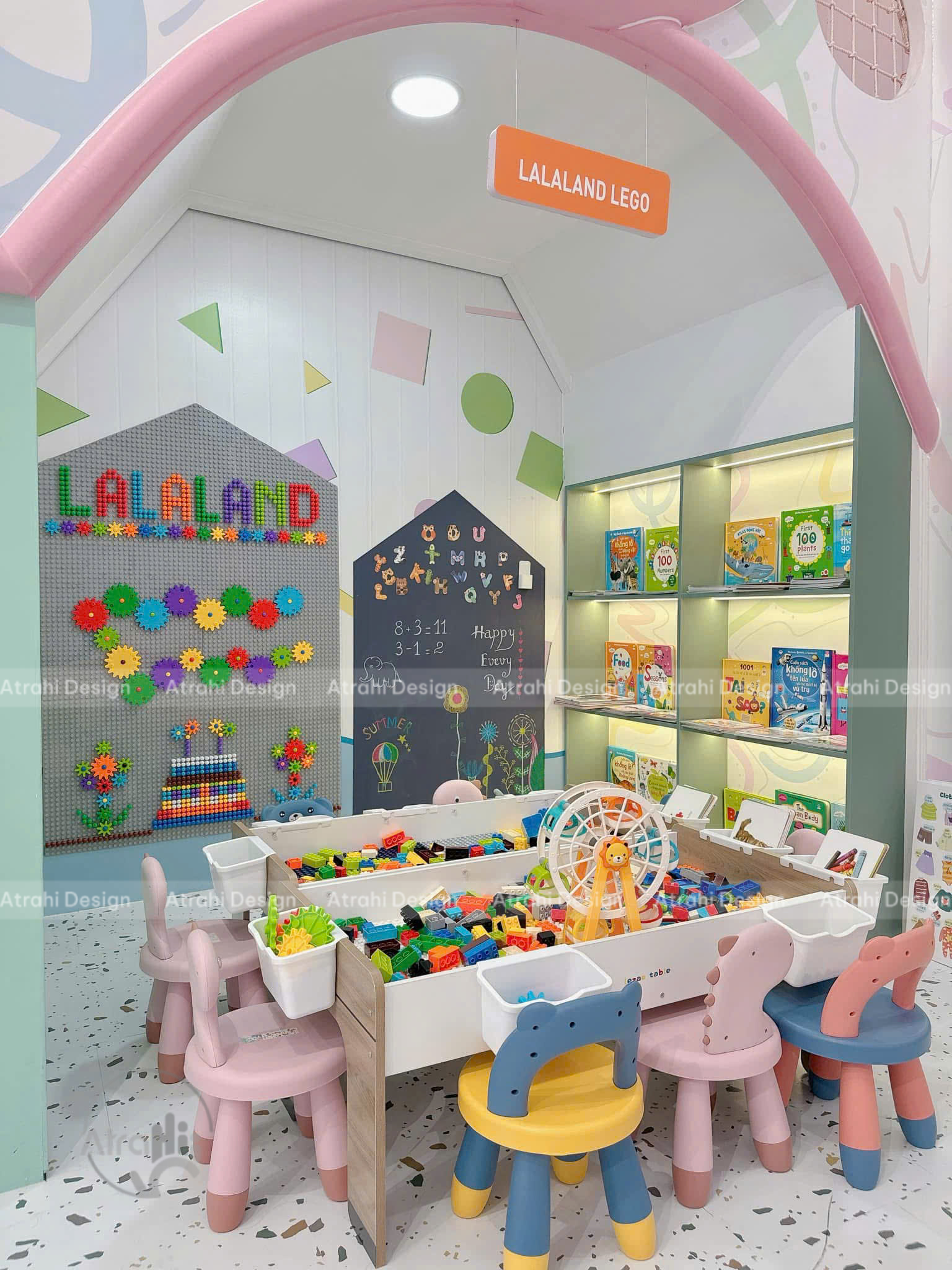 Khu Vui Chơi Kẹo Ngọt Lalaland Premium Kid Cafe – Thế Giới Sắc Màu Dành Cho Trẻ Em