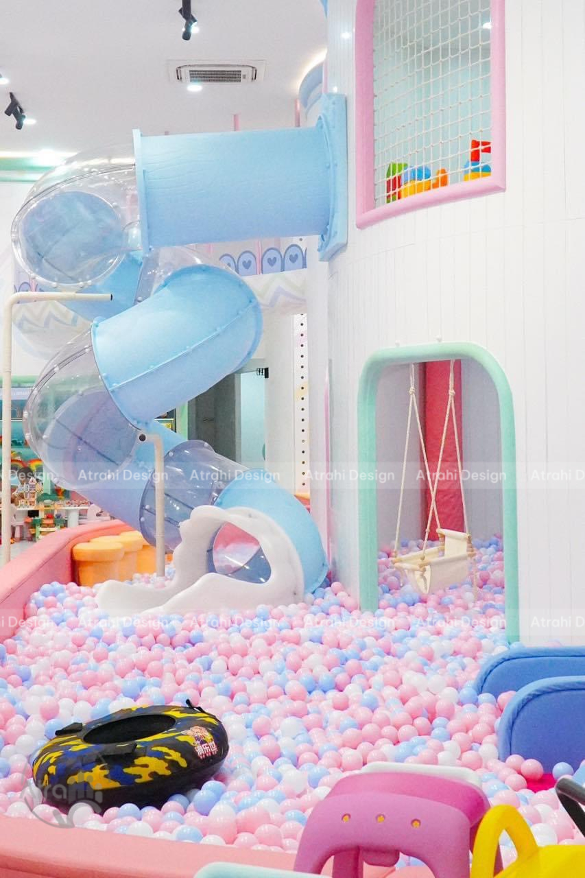 Khu Vui Chơi Kẹo Ngọt Lalaland Premium Kid Cafe – Thế Giới Sắc Màu Dành Cho Trẻ Em