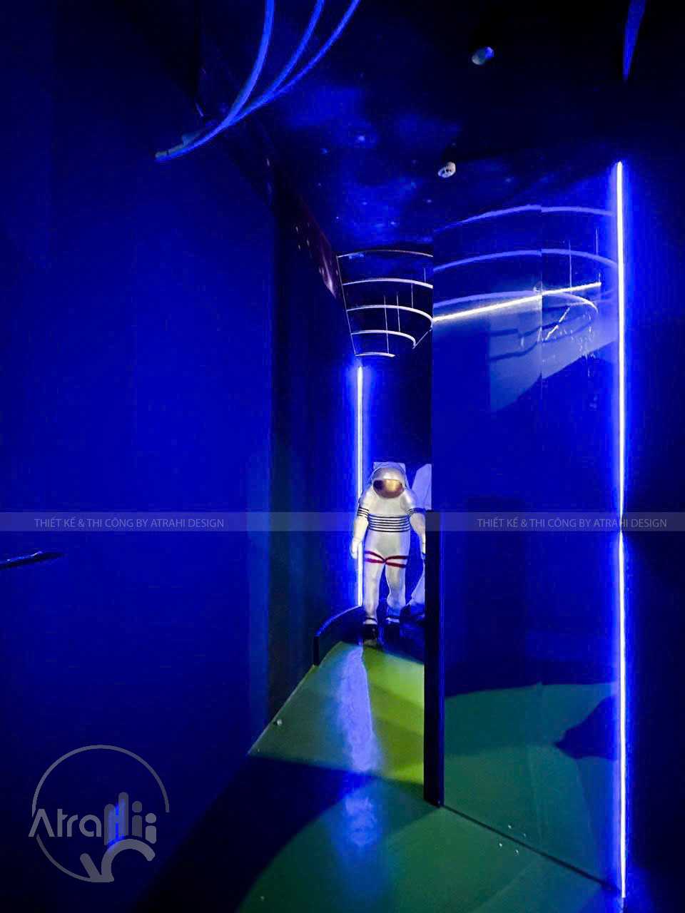 AstroLand Premium Kids Cafe – Thiết kế khu vui chơi thiếu nhi chủ đề vũ trụ