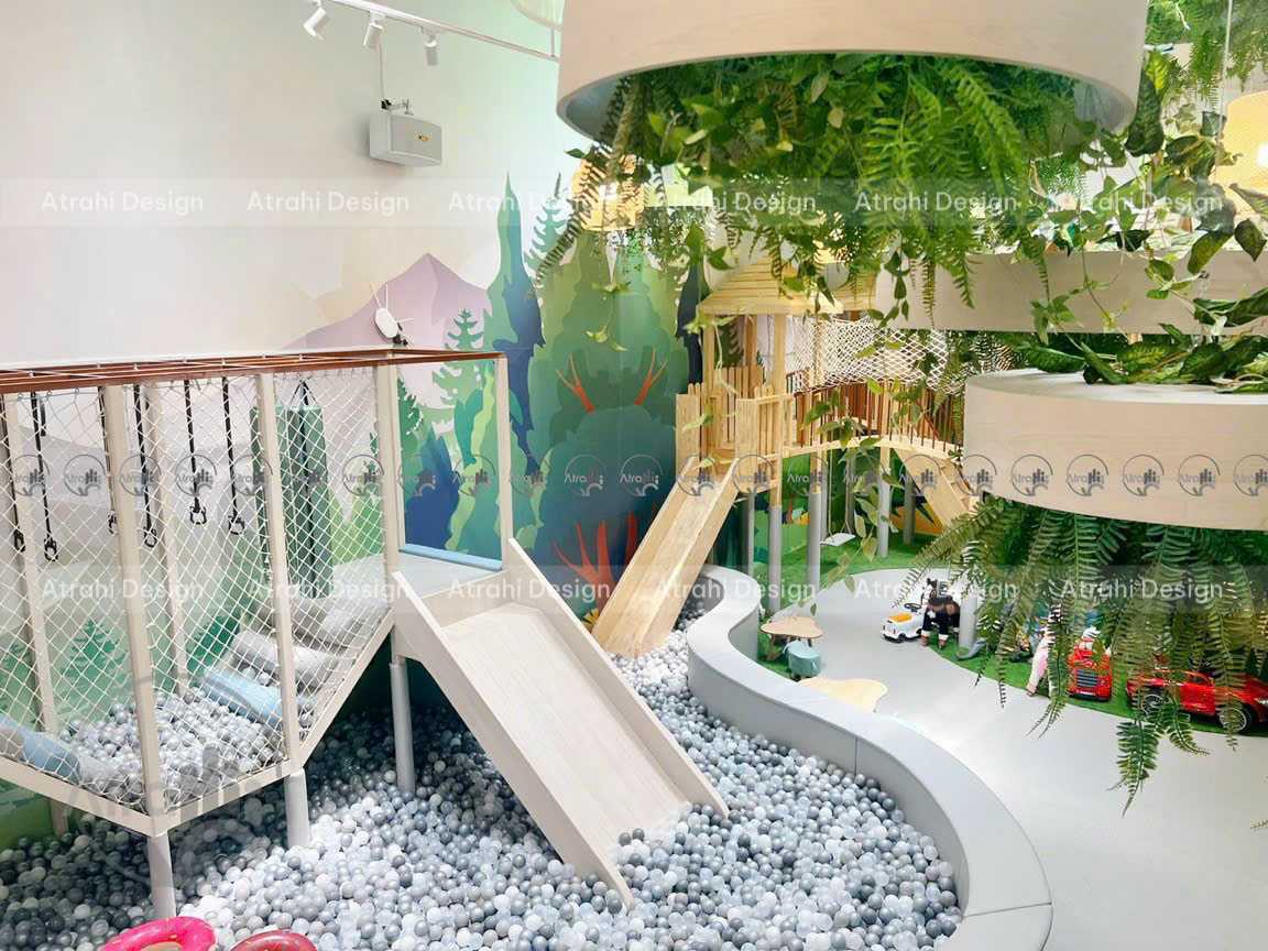 Thiết kế khu vui chơi trong nhà MikoPark Premium Kidsplay Cafe