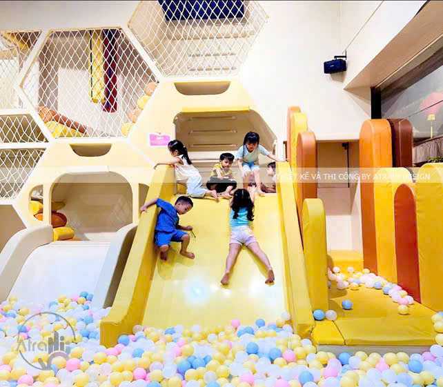 Beehive Premium Kids Cafe – Công trình khu vui chơi sáng tạo tại Quận 5