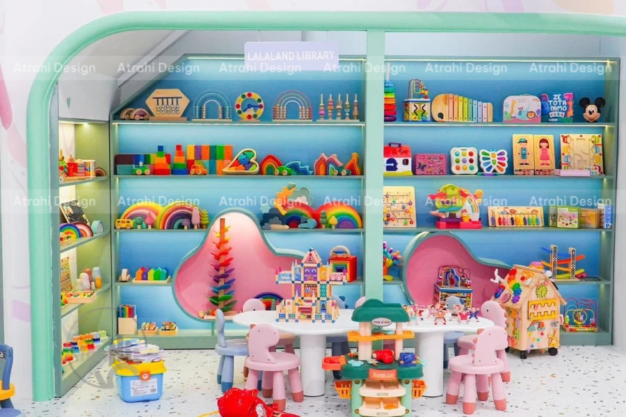 Khu Vui Chơi Kẹo Ngọt Lalaland Premium Kid Cafe – Thế Giới Sắc Màu Dành Cho Trẻ Em