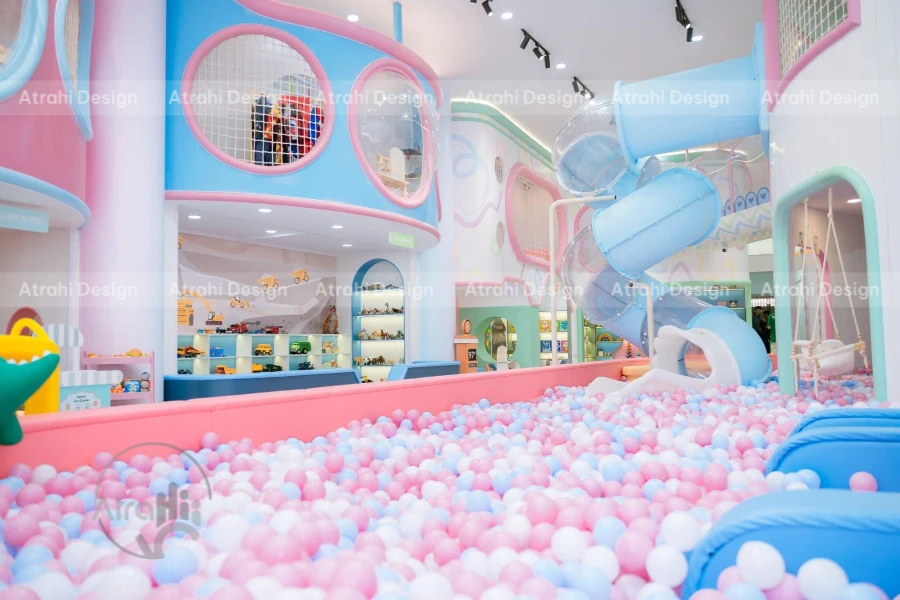 Khu Vui Chơi Kẹo Ngọt Lalaland Premium Kid Cafe – Thế Giới Sắc Màu Dành Cho Trẻ Em