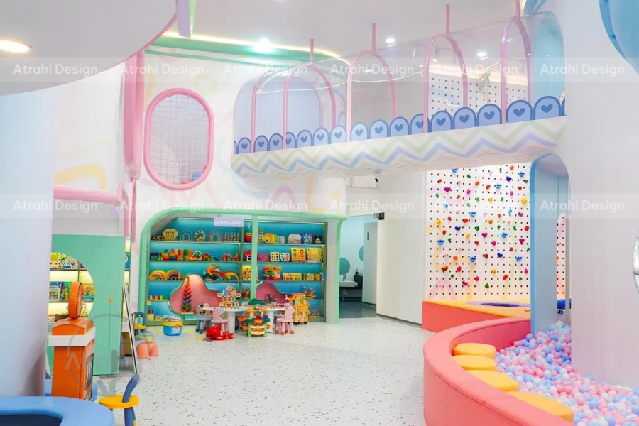 Khu Vui Chơi Kẹo Ngọt Lalaland Premium Kid Cafe – Thế Giới Sắc Màu Dành Cho Trẻ Em