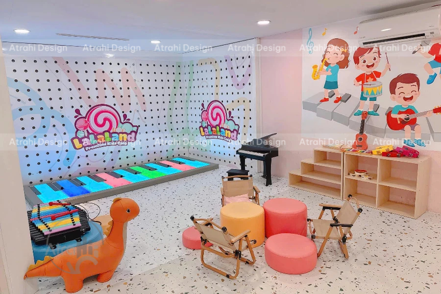 Khu Vui Chơi Kẹo Ngọt Lalaland Premium Kid Cafe – Thế Giới Sắc Màu Dành Cho Trẻ Em