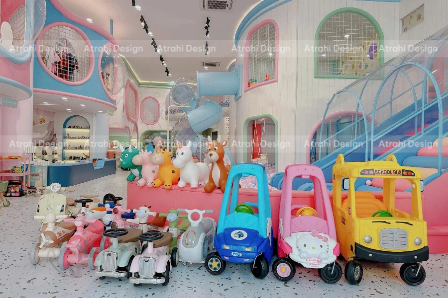 Khu Vui Chơi Kẹo Ngọt Lalaland Premium Kid Cafe – Thế Giới Sắc Màu Dành Cho Trẻ Em