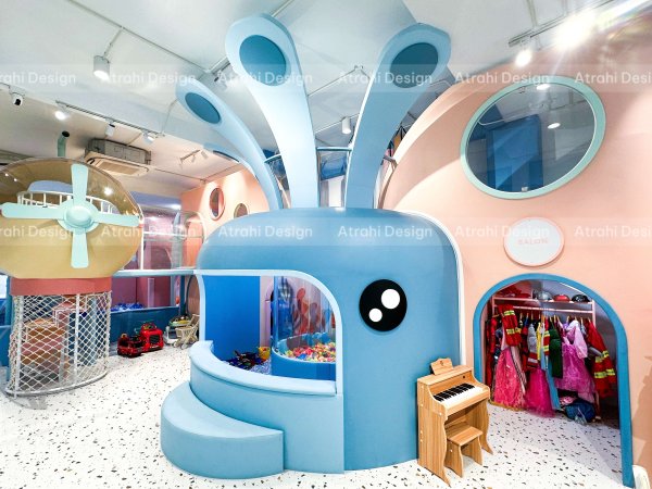 Thiết kế kids cafe trọn gói TiGold Kids Cafe – Không gian đại dương sáng tạo tại Gò Vấp 1
