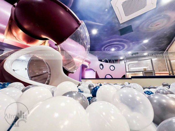 Atrahi Kidsplay & Legend Art – Khu vui chơi trẻ em trong nhà giàu tính nghệ thuật 11