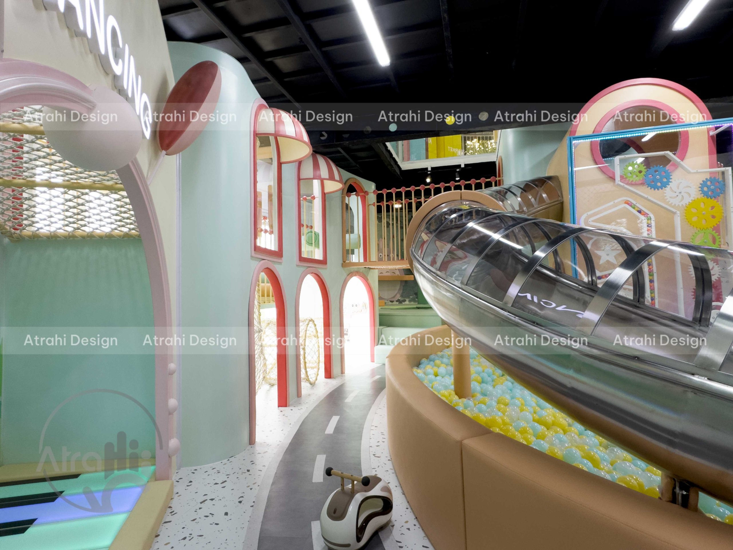 Thiết kế khu vui chơi đẹp – Dự án khu vui chơi Ngọc Phát Kidsplay Café