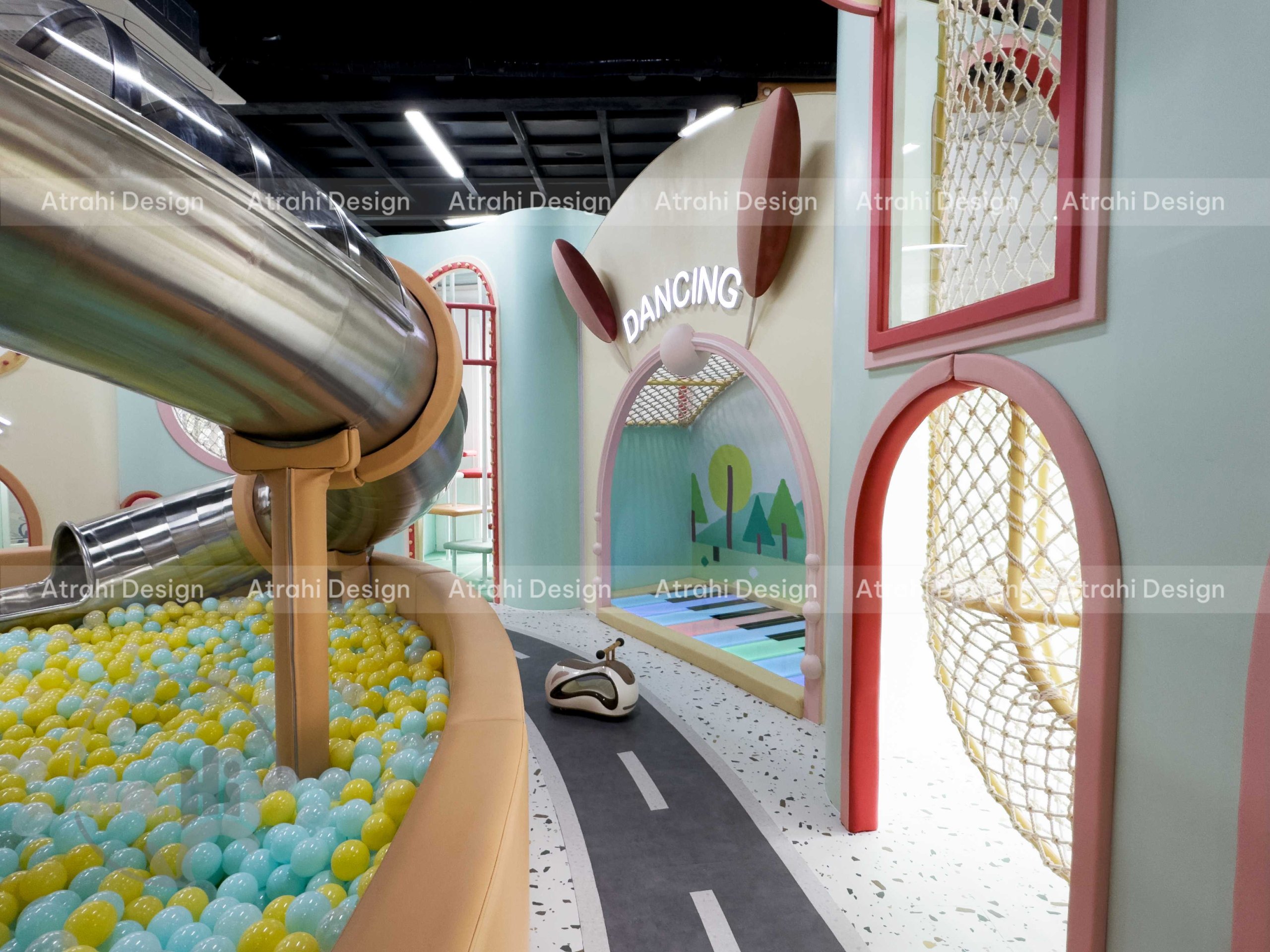 Thiết kế khu vui chơi đẹp – Dự án khu vui chơi Ngọc Phát Kidsplay Café