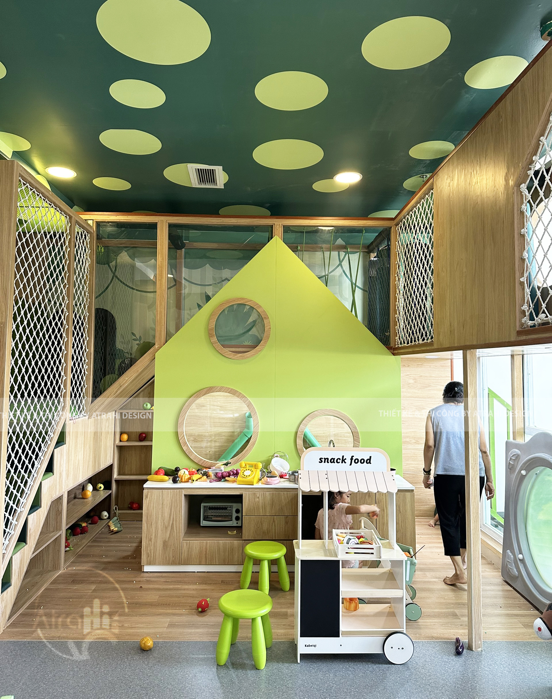 Khu vui chơi tại quận 9 – Lapin Kids Cafe do Atrahi Design thực hiện