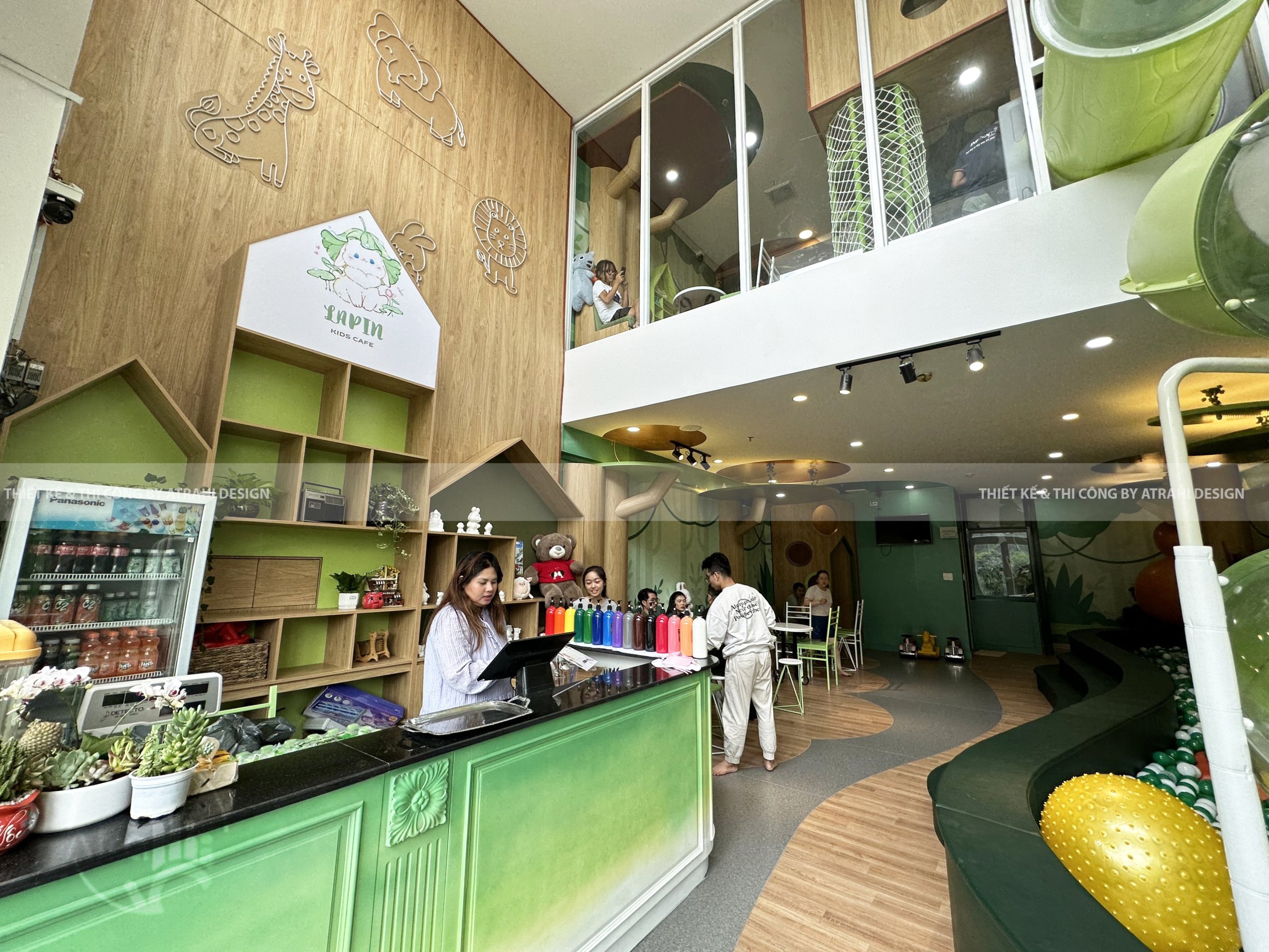Khu vui chơi tại quận 9 – Lapin Kids Cafe do Atrahi Design thực hiện