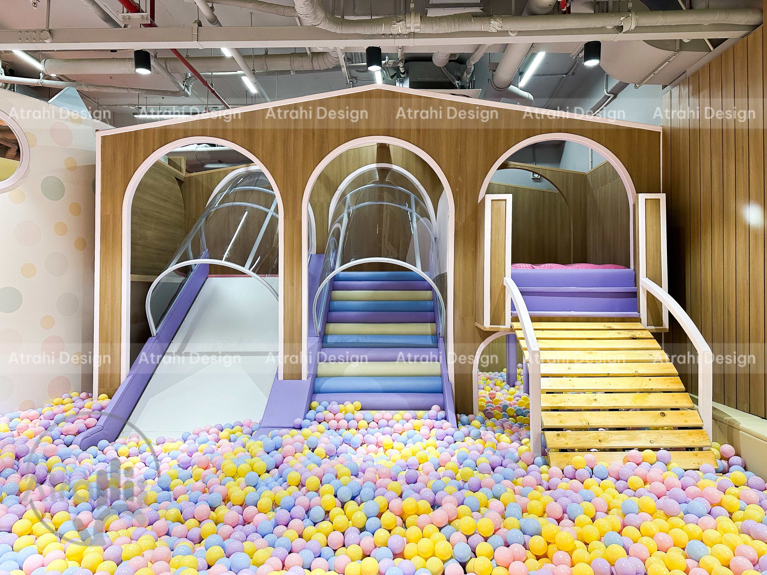 Thiết kế khu vui chơi trẻ em chủ đề mèo – Meow Meow Kids Cafe Quận 4