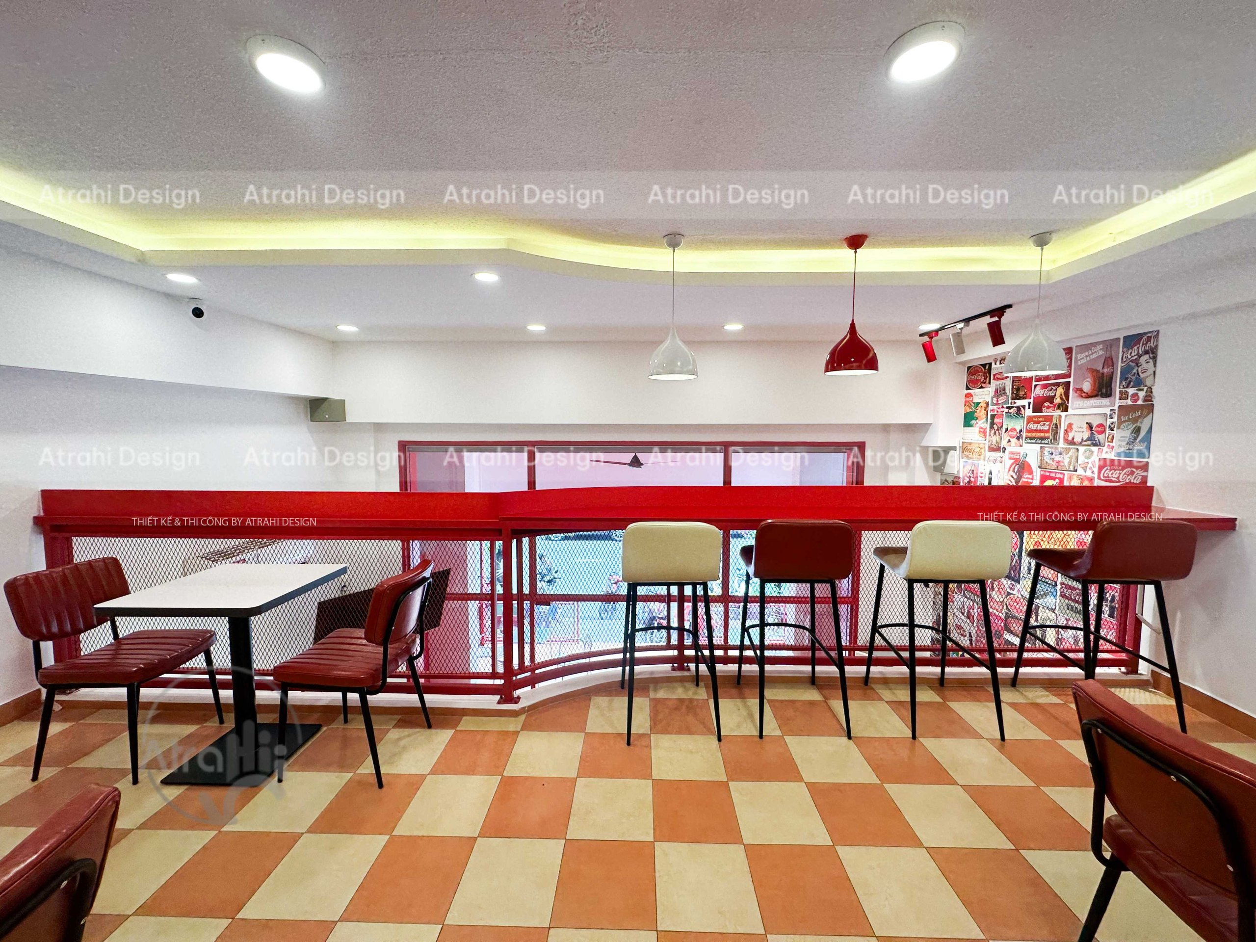 Thiết kế nhà hàng burger Back’s Burger – Không gian Âu Mỹ hiện đại giữa lòng Quận 7