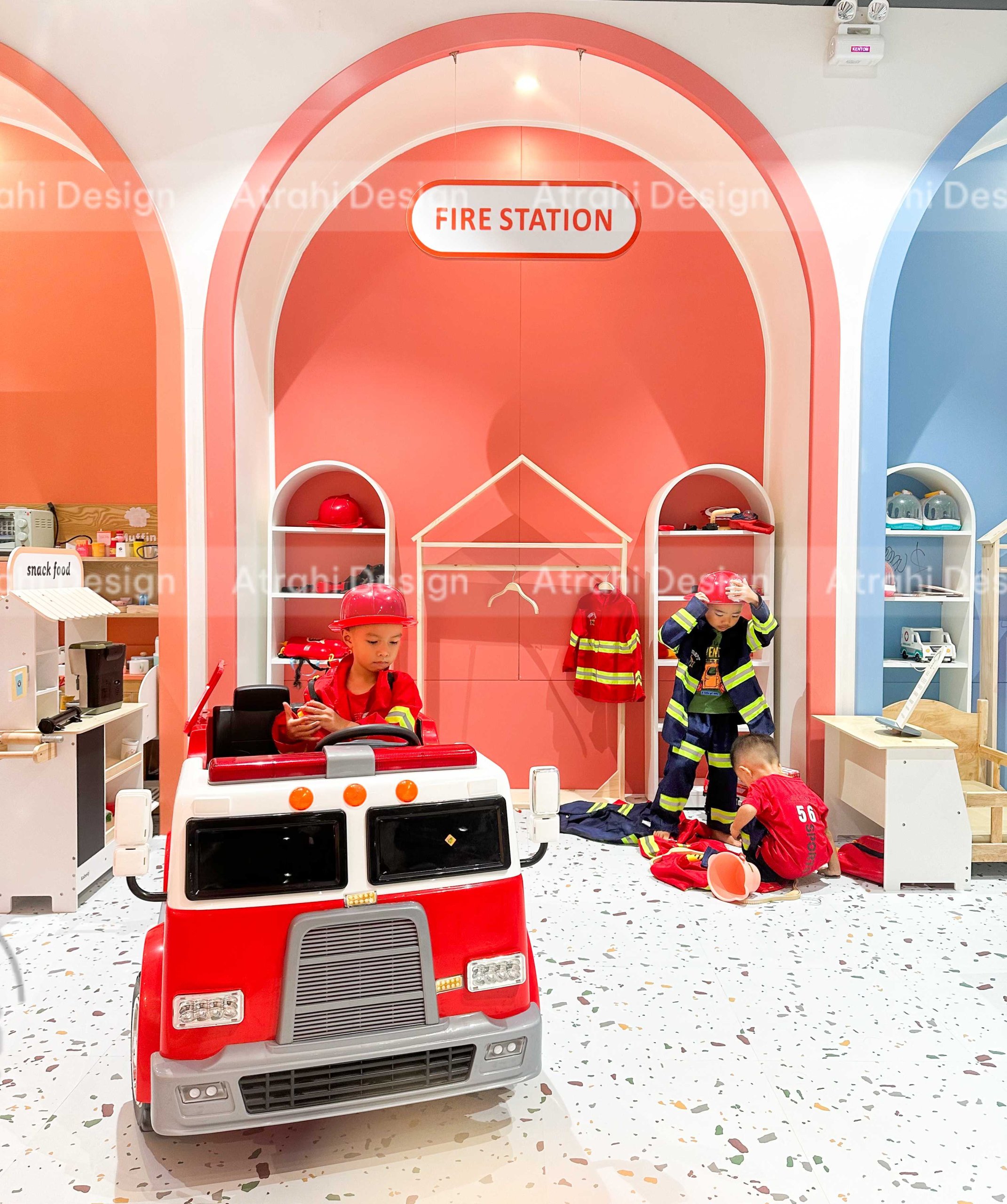 Dự án khu vui chơi trẻ em Kids Camp Plus – Atrahi Design thiết kế & thi công trọn gói