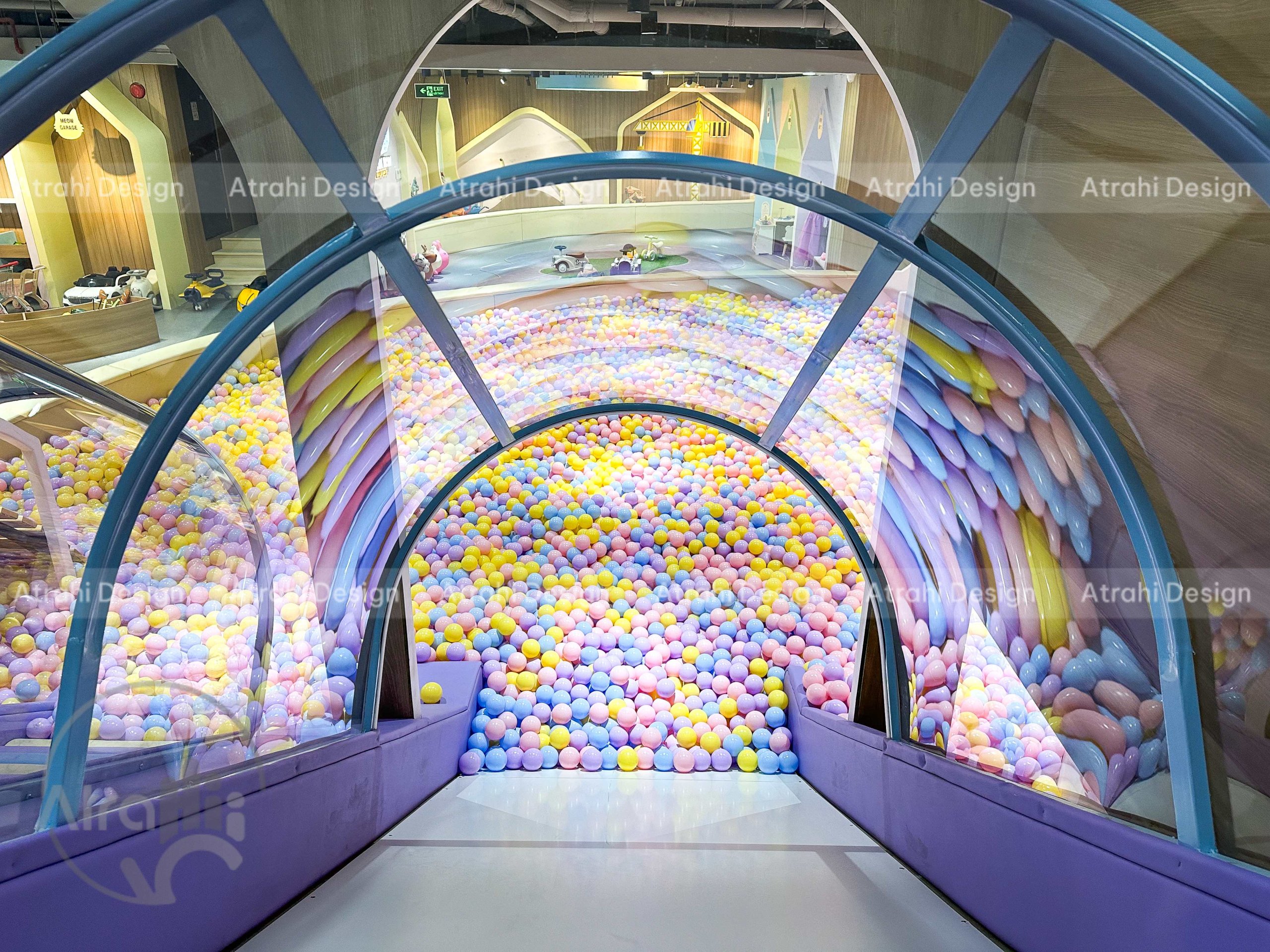 Thiết kế khu vui chơi trẻ em chủ đề mèo – Meow Meow Kids Cafe Quận 4