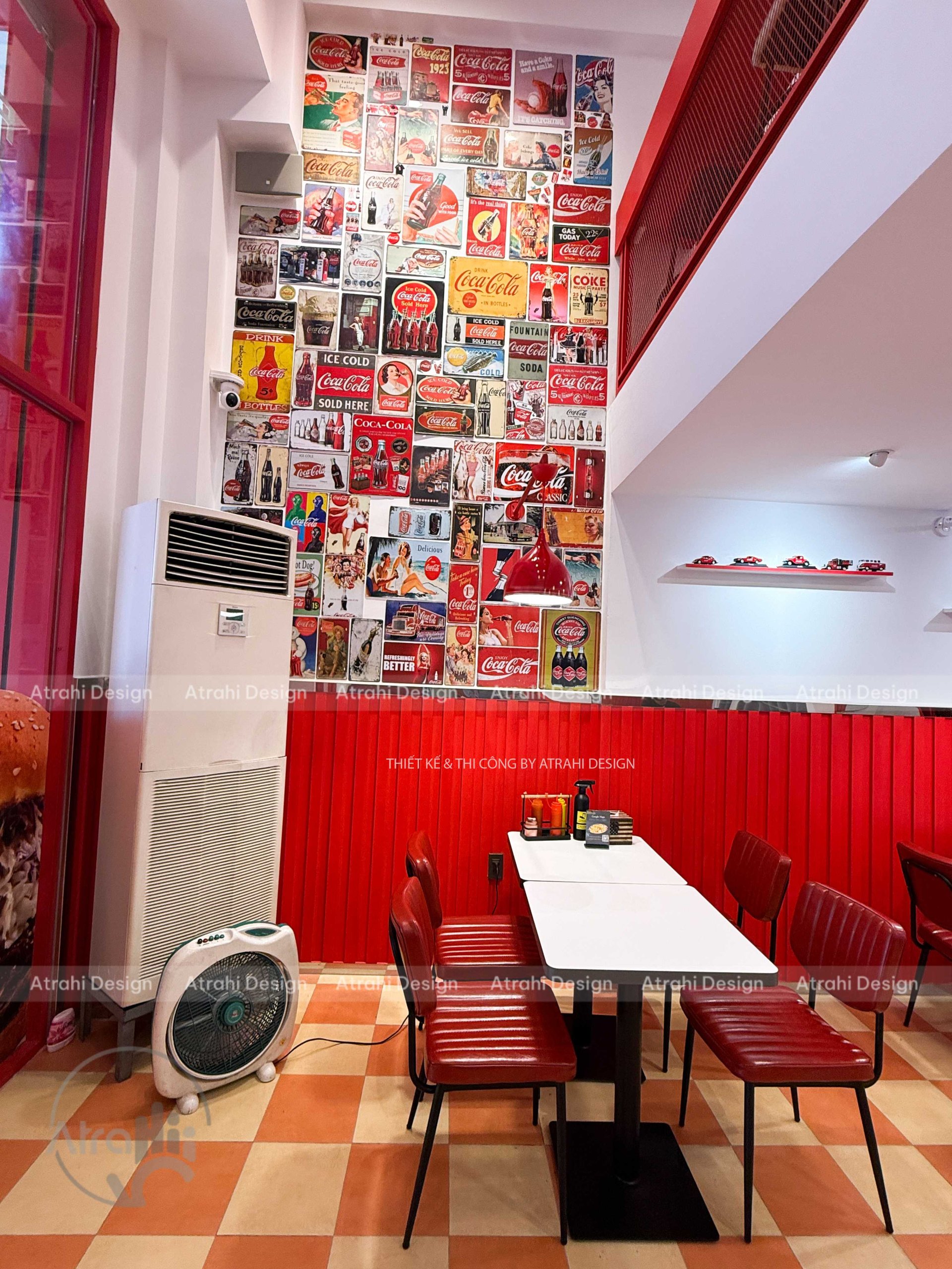 Thiết kế nhà hàng burger Back’s Burger – Không gian Âu Mỹ hiện đại giữa lòng Quận 7