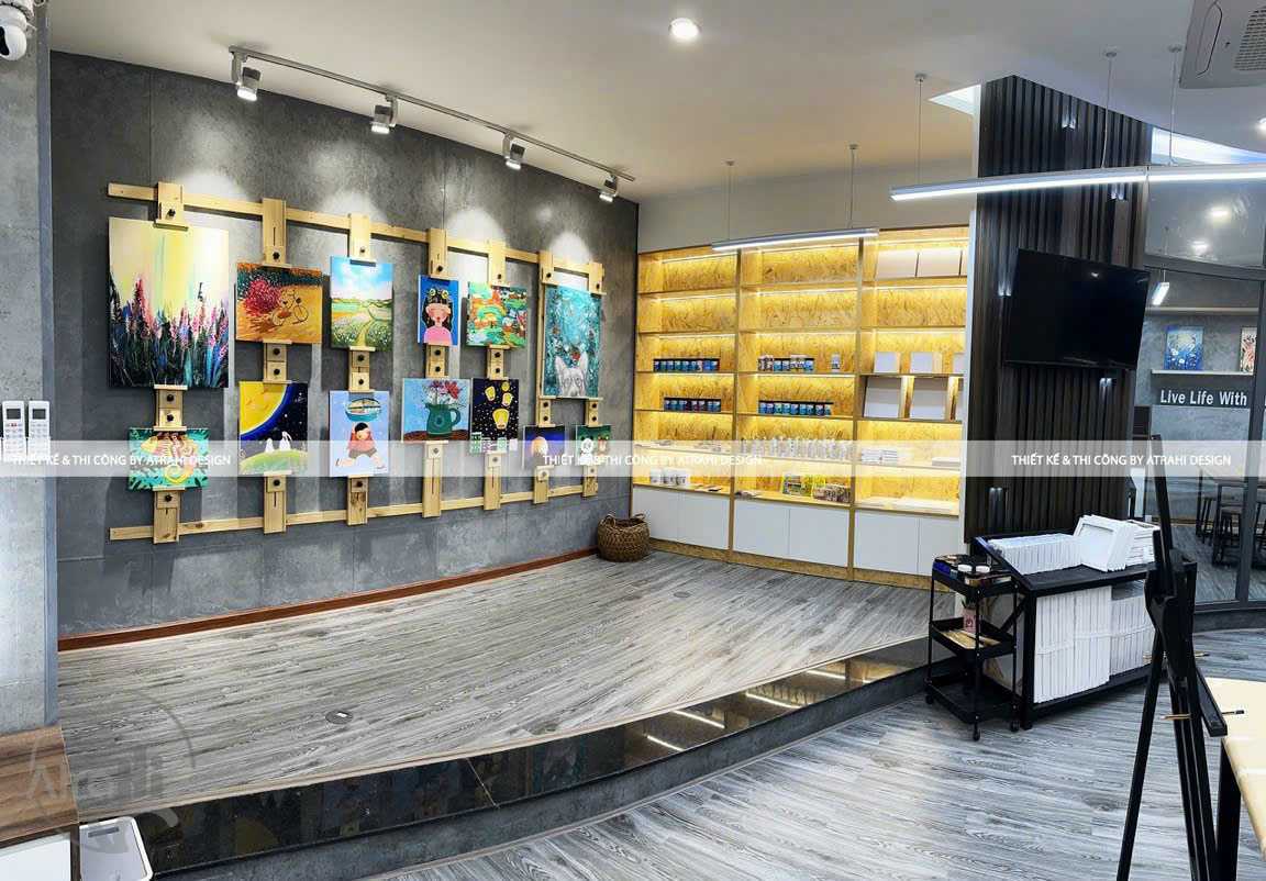 Atrahi Kidsplay & Legend Art – Khu vui chơi trẻ em trong nhà giàu tính nghệ thuật