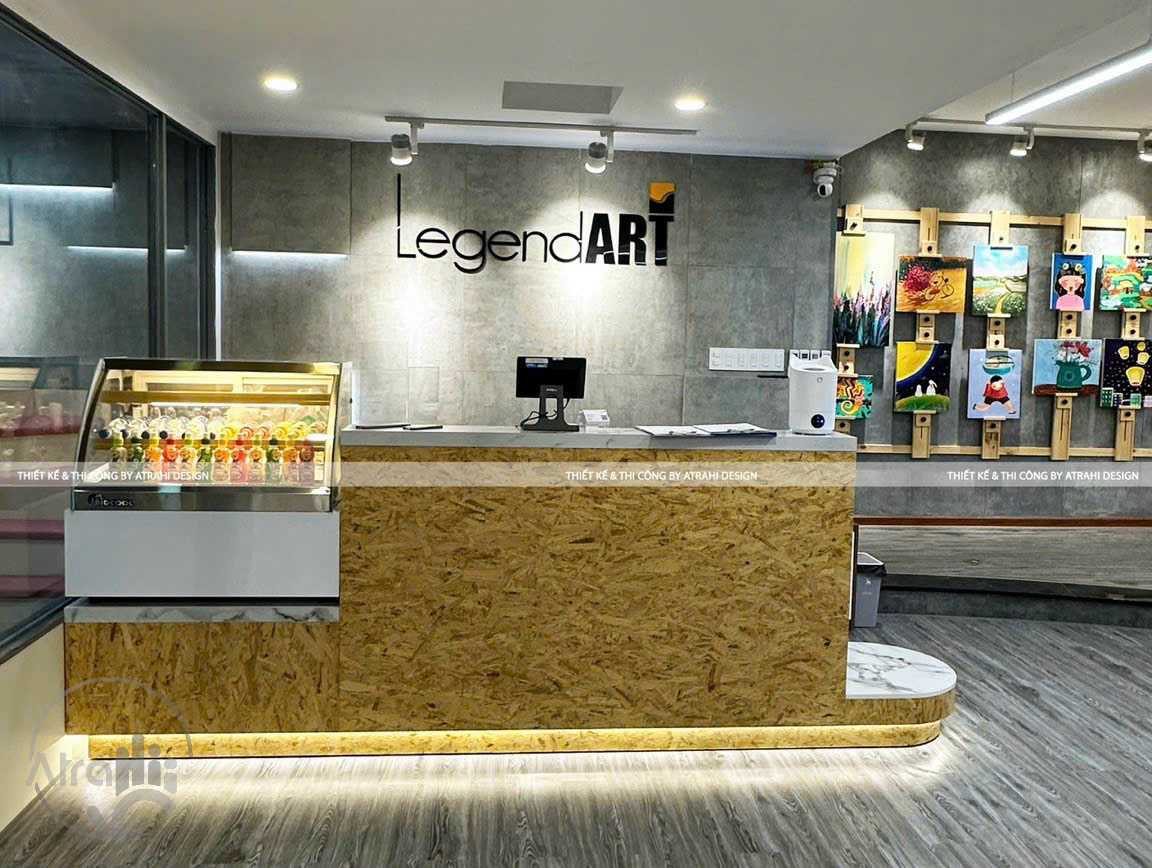 Atrahi Kidsplay & Legend Art – Khu vui chơi trẻ em trong nhà giàu tính nghệ thuật