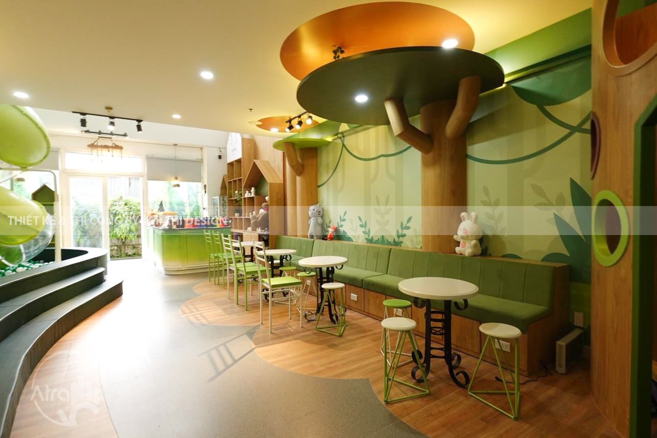 Khu vui chơi tại quận 9 – Lapin Kids Cafe do Atrahi Design thực hiện