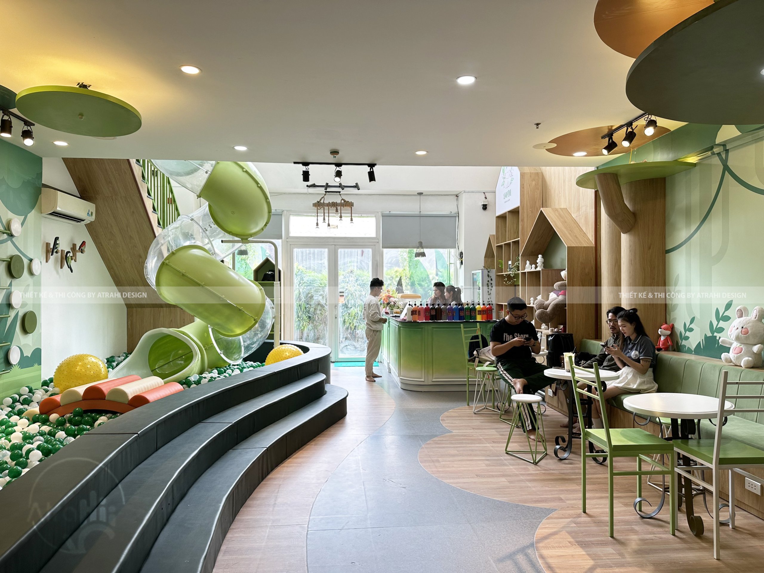 Khu vui chơi tại quận 9 – Lapin Kids Cafe do Atrahi Design thực hiện