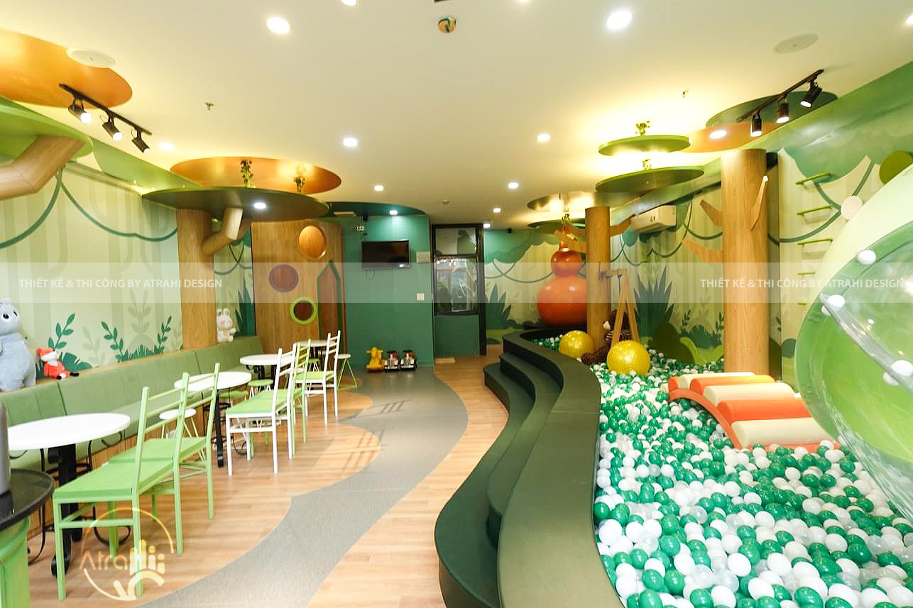 Khu vui chơi tại quận 9 – Lapin Kids Cafe do Atrahi Design thực hiện