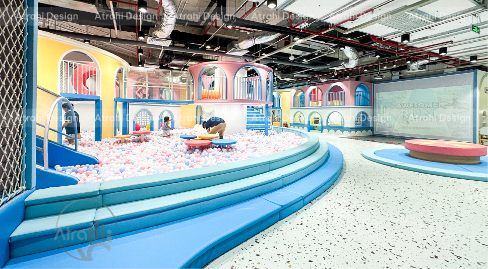 Dự án khu vui chơi trẻ em Kids Camp Plus – Atrahi Design thiết kế & thi công trọn gói