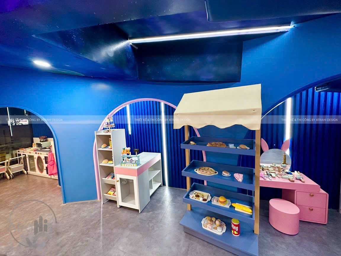 Atrahi Kidsplay & Legend Art – Khu vui chơi trẻ em trong nhà giàu tính nghệ thuật