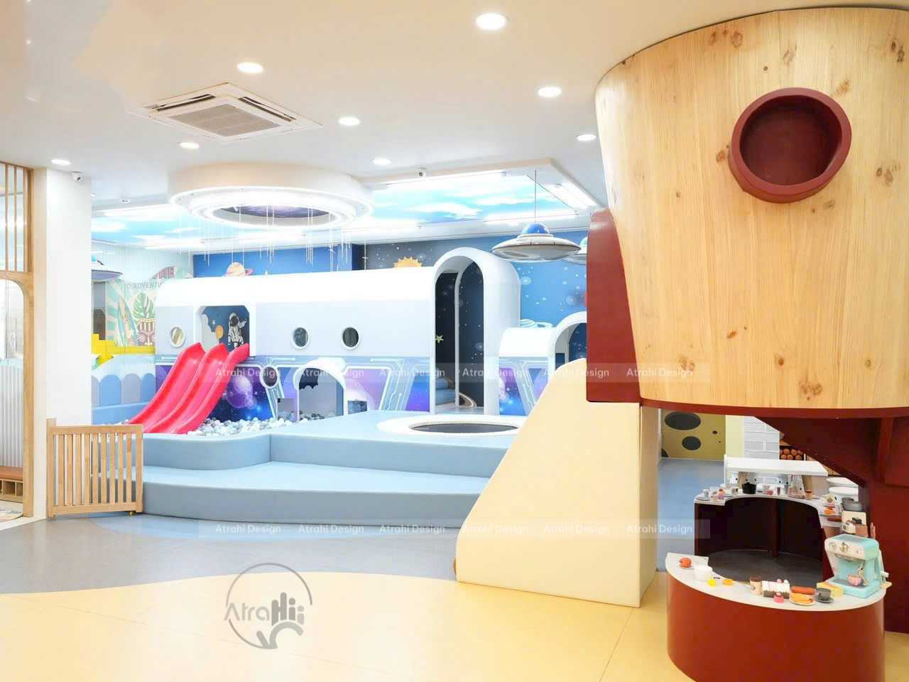 Trường Mầm Non Hooray – Dự Án Trường Mầm Non Quận 3 Được Thiết Kế & Thi Công Bởi Atrahi Design
