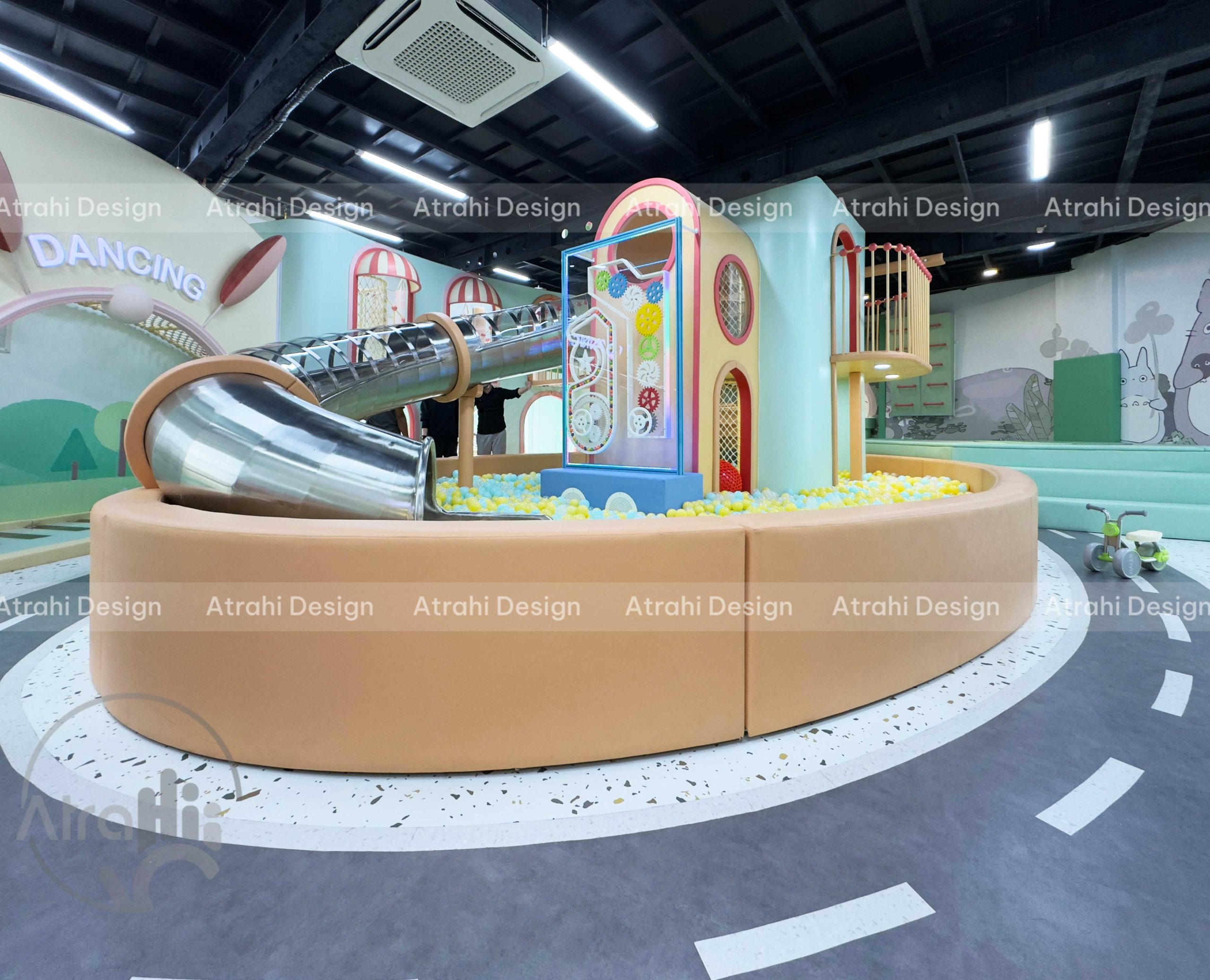 Thiết kế khu vui chơi đẹp – Dự án khu vui chơi Ngọc Phát Kidsplay Café