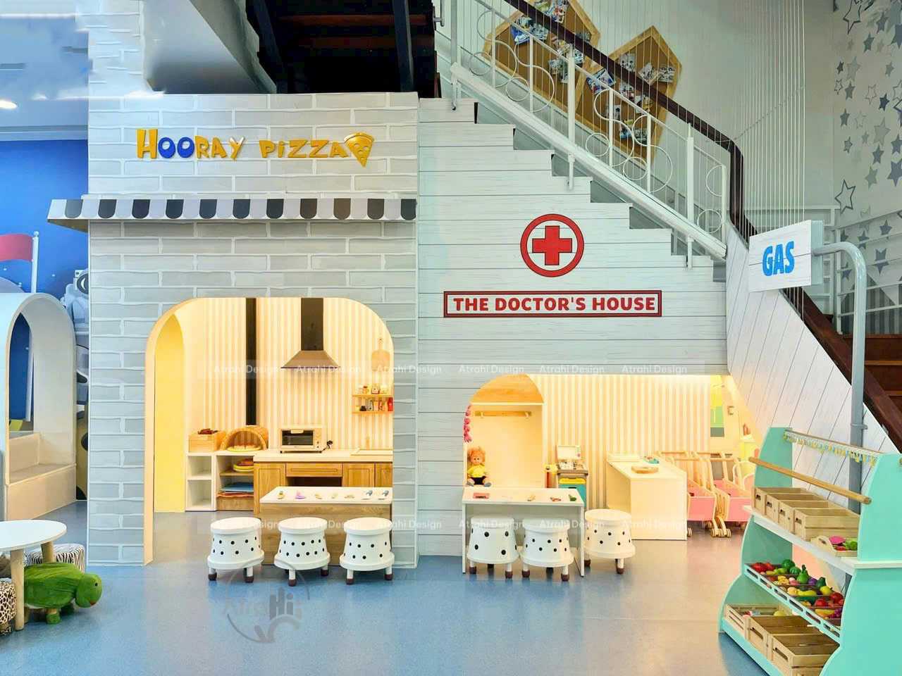 Trường Mầm Non Hooray – Dự Án Trường Mầm Non Quận 3 Được Thiết Kế & Thi Công Bởi Atrahi Design