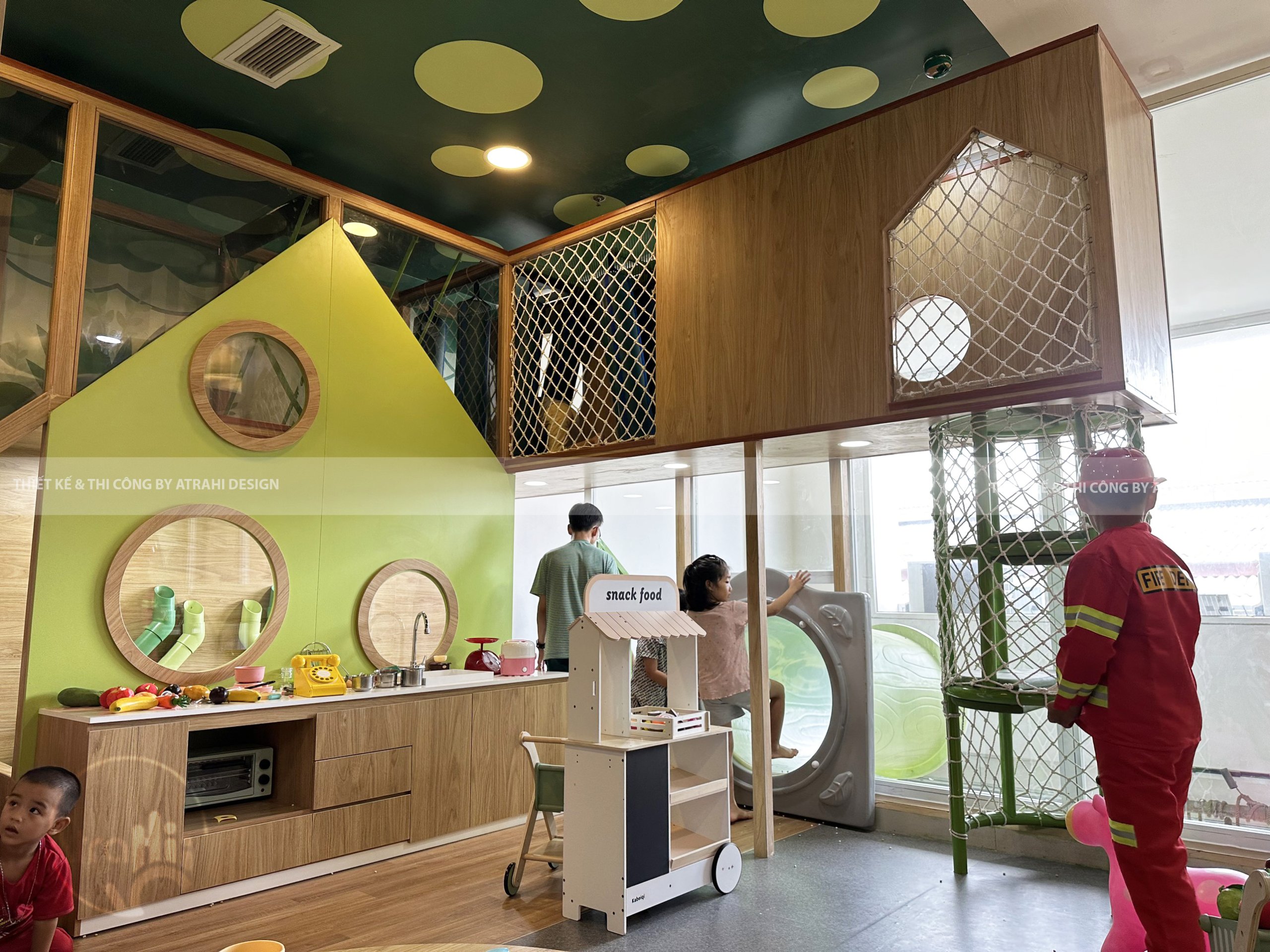 Khu vui chơi tại quận 9 – Lapin Kids Cafe do Atrahi Design thực hiện