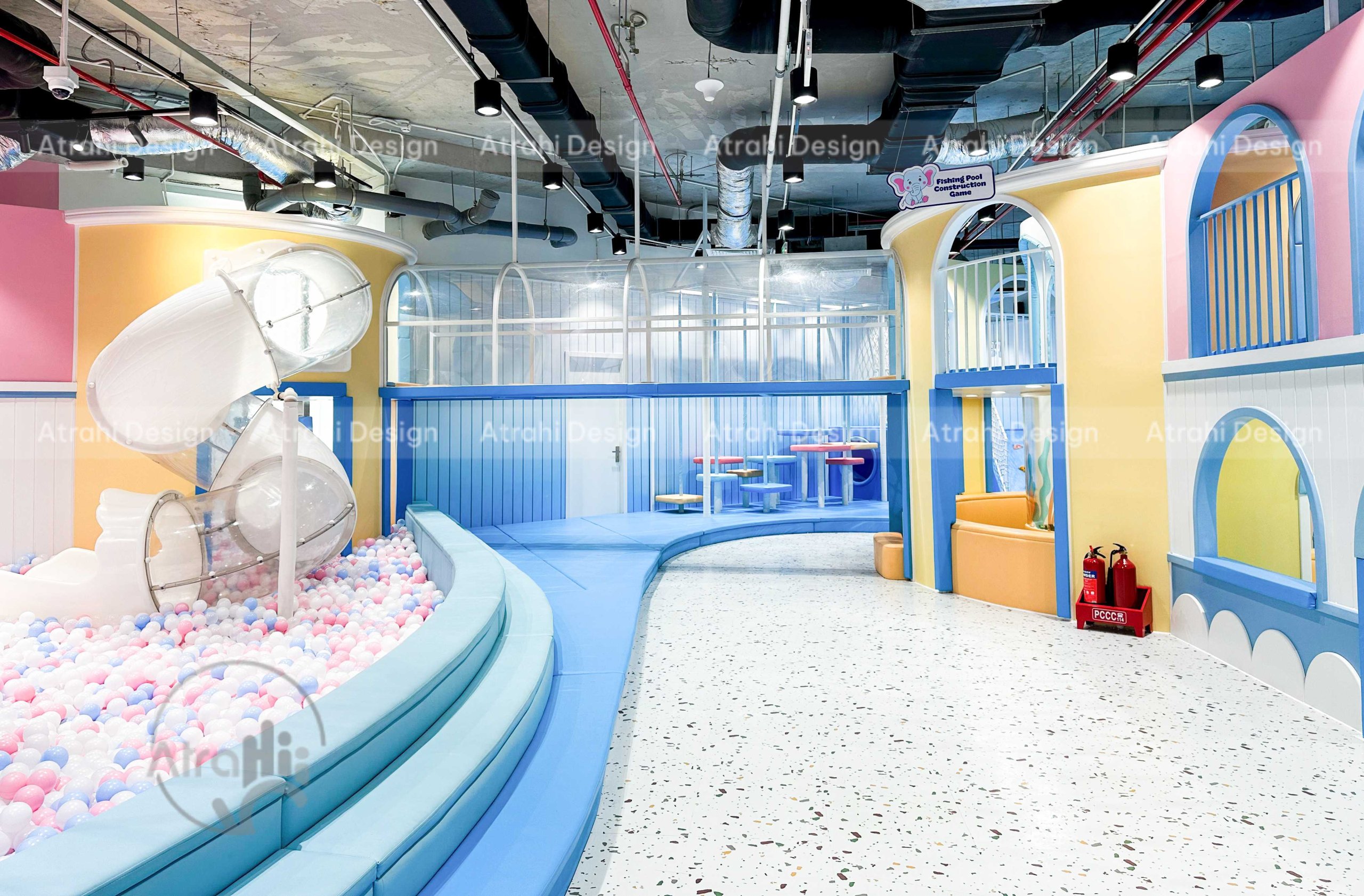 Dự án khu vui chơi trẻ em Kids Camp Plus – Atrahi Design thiết kế & thi công trọn gói