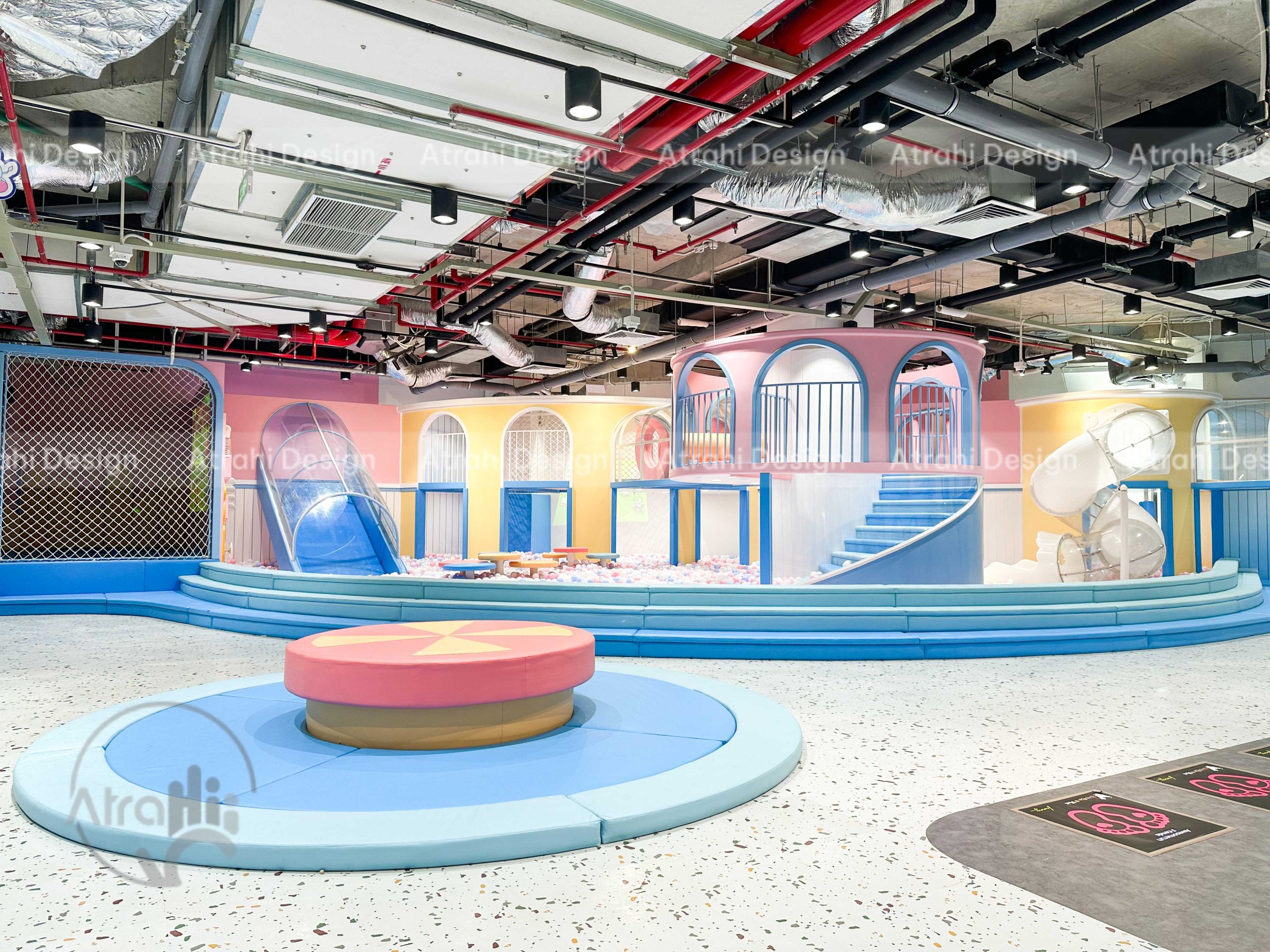 Dự án khu vui chơi trẻ em Kids Camp Plus – Atrahi Design thiết kế & thi công trọn gói