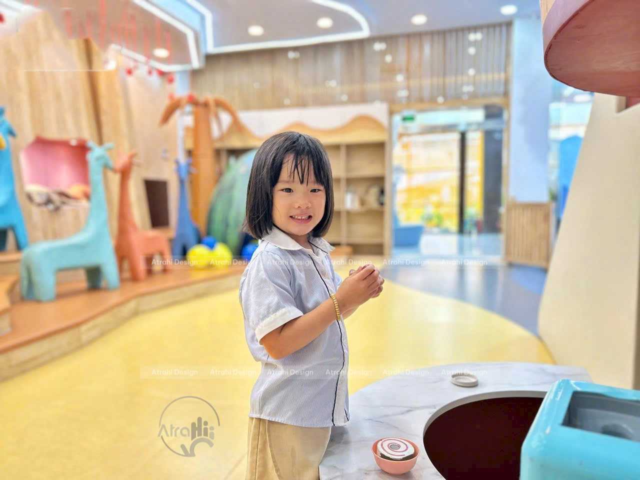 Trường Mầm Non Hooray – Dự Án Trường Mầm Non Quận 3 Được Thiết Kế & Thi Công Bởi Atrahi Design