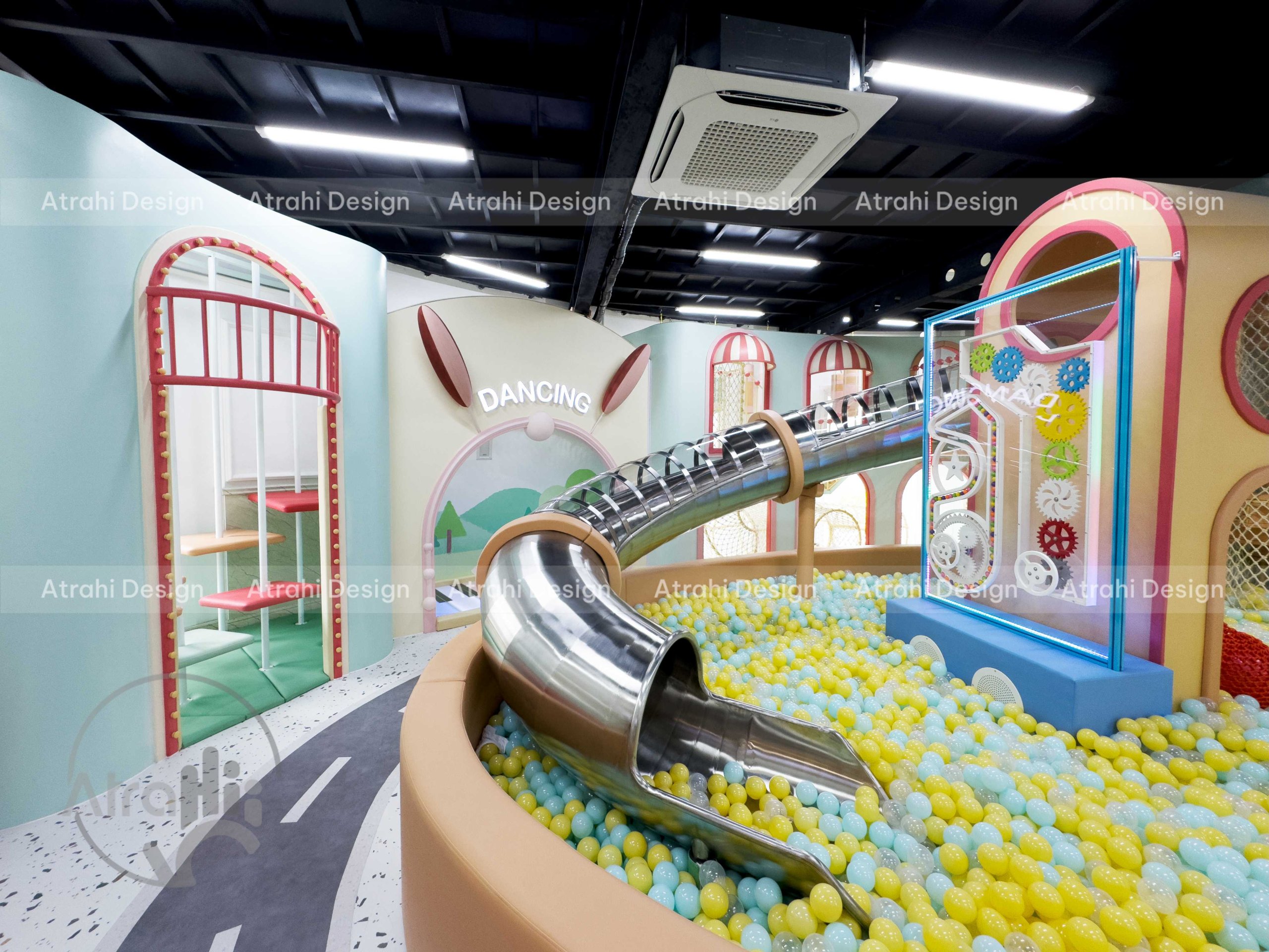 Thiết kế khu vui chơi đẹp – Dự án khu vui chơi Ngọc Phát Kidsplay Café