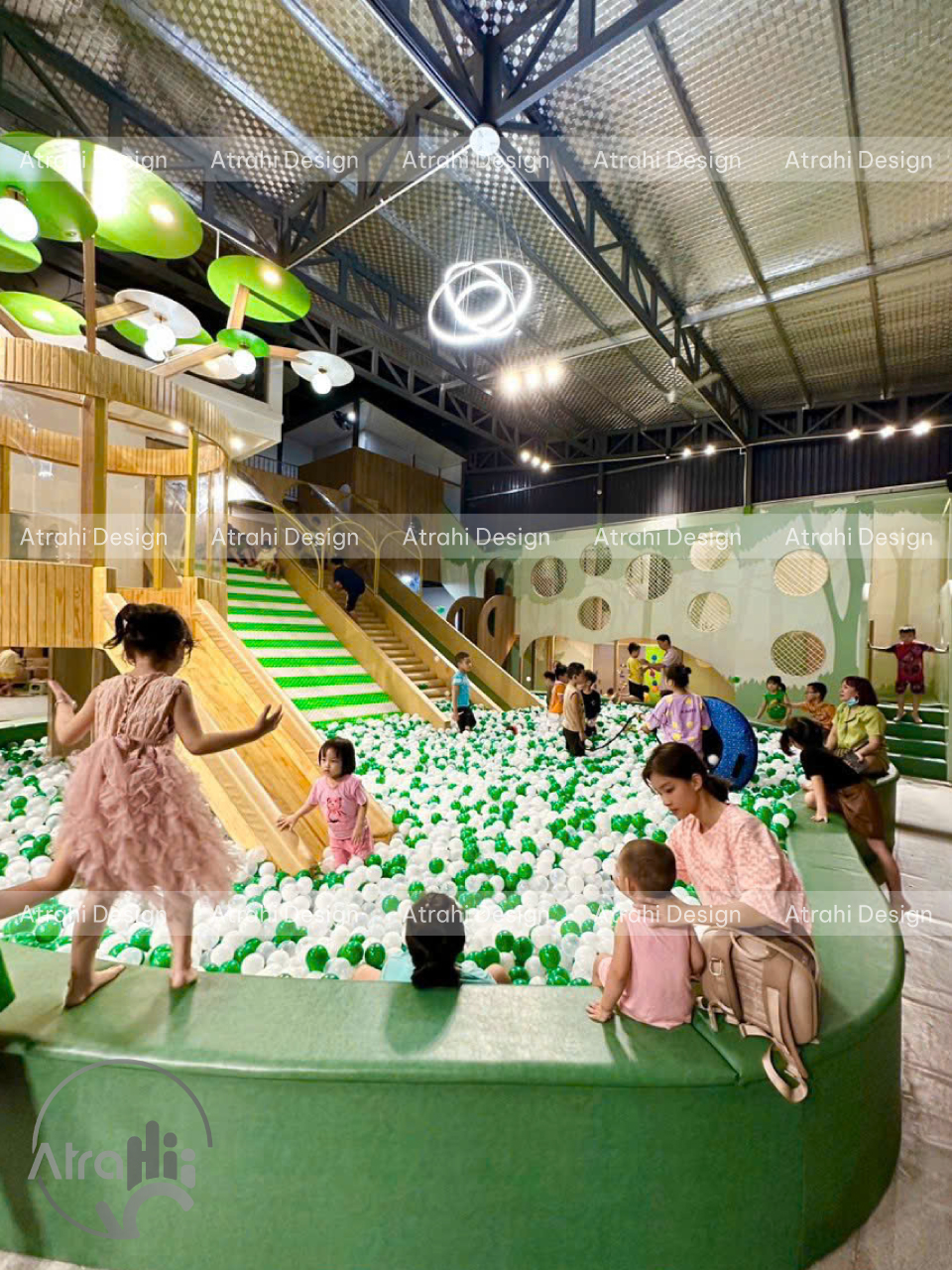 Thiết kế khu vui chơi trẻ em Lion Kids – Atrahi Design