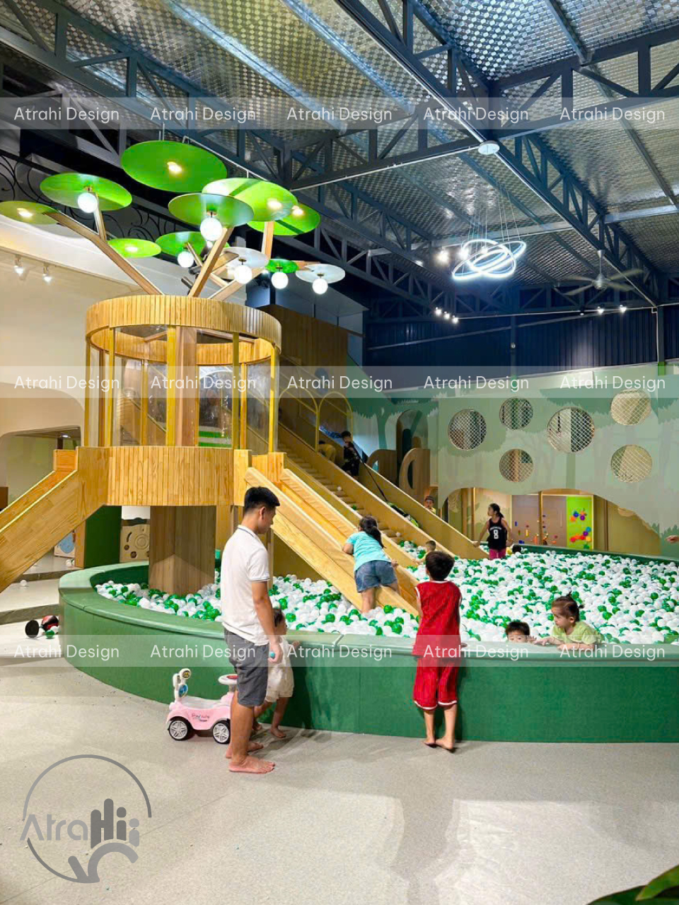 Thiết kế khu vui chơi trẻ em Lion Kids – Atrahi Design